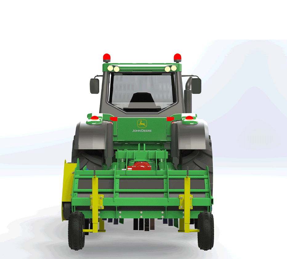 OB-216 Tractor-Mounted Lawn Mower
